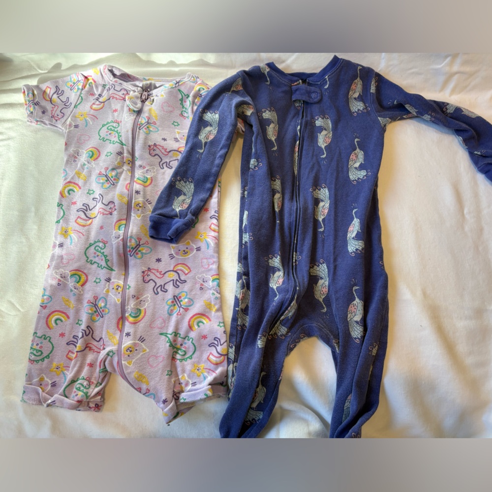 5 Colorful Baby Onesies with Fun Prints